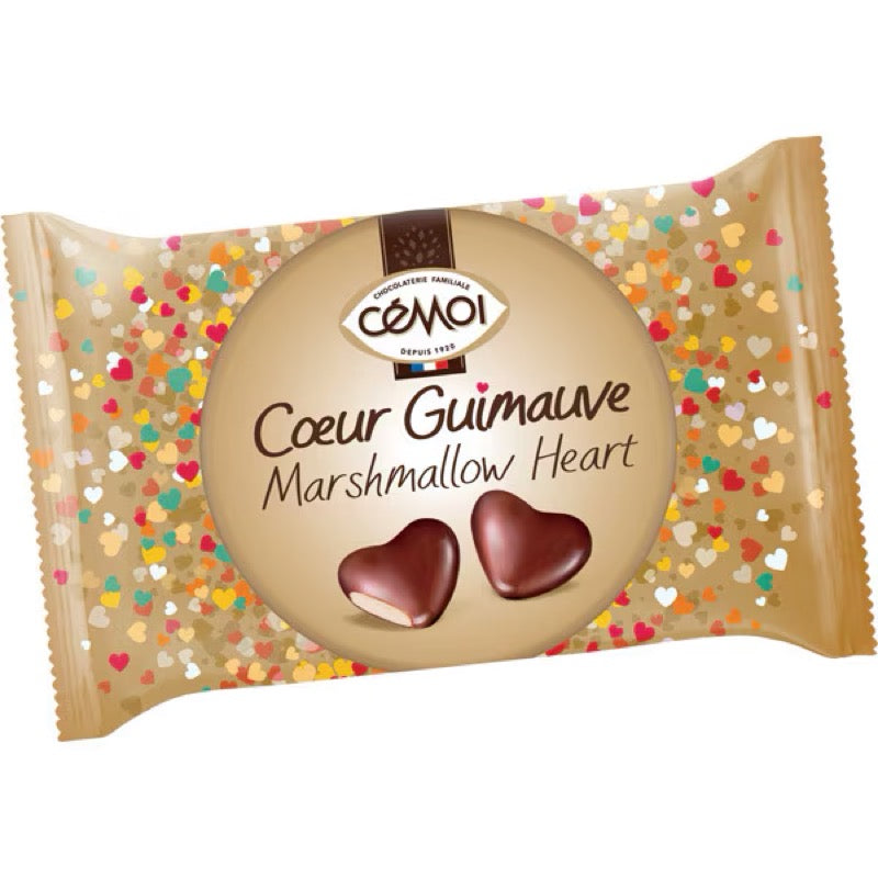 CEMOI 棉花糖心形糖 110克（圣诞特供）