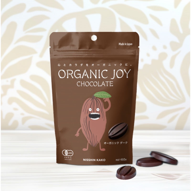 Nissin Kako Organic Joy Chocolate Dark 60g