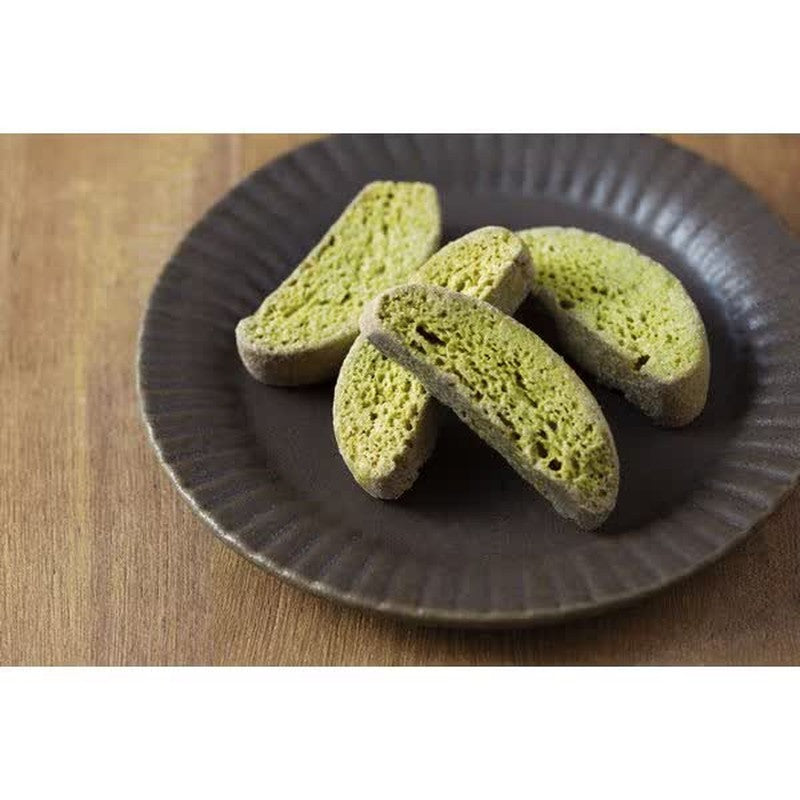 Onogi Foods Oyatsu Times Aizu Chocolate Rusk, Matcha Milk Flavor, 30g