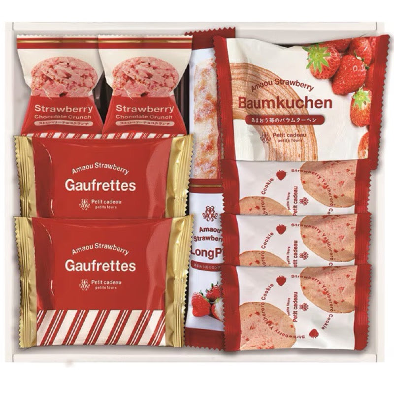 千手堂甘王草莓年輪蛋糕和小蛋糕禮盒 FAS-10