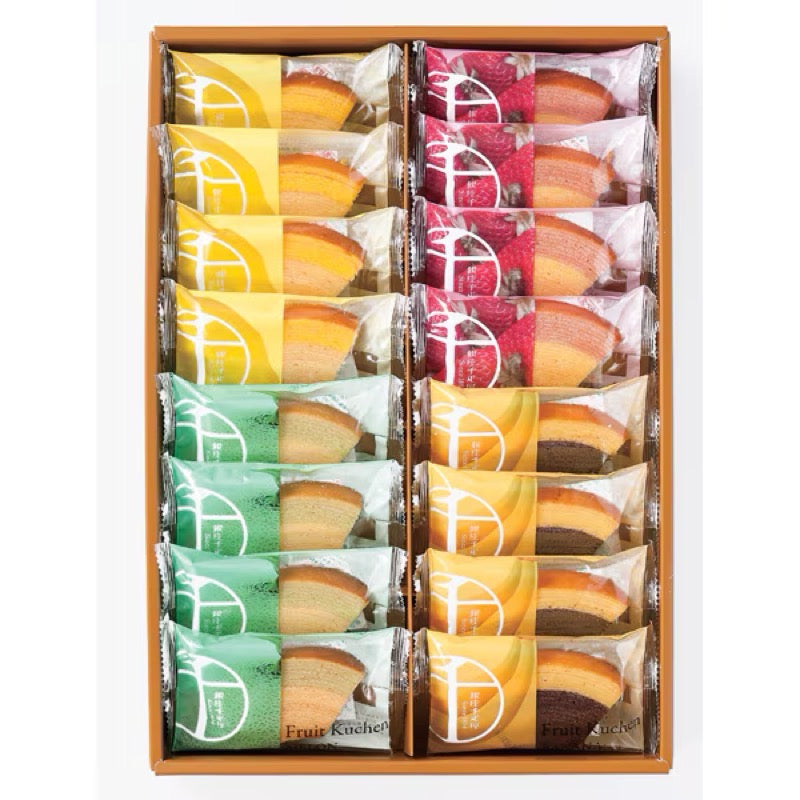 Ginza Sembikiya Ginza Fruit Kuchen (16 pieces)