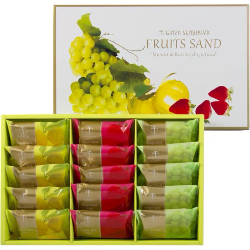 Ginza Sembikiya Ginza Fruit Sandwich (15 pieces)