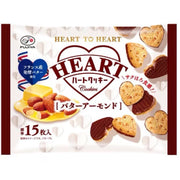 Fujiya Heart Cookies Butter Almond 108g