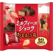Bourbon Mini Mille-feuille Amaou Strawberry 84g