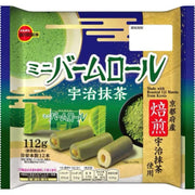 Bourbon Mini Baum Roll Uji Matcha 112g