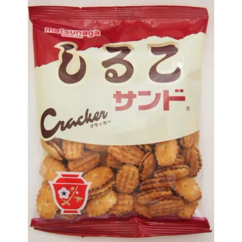 Matsunaga Shokuhin Shiruko Sandwich Crackers 80g