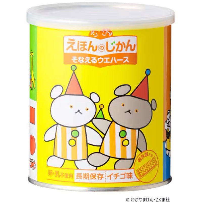 Hikari Kogyo Ehon Jikan Strawberry Wafers 12Count