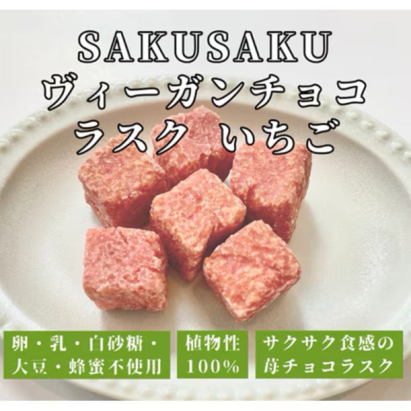 CHAYA Vegan Strawberry Chocolate Rusk 25g