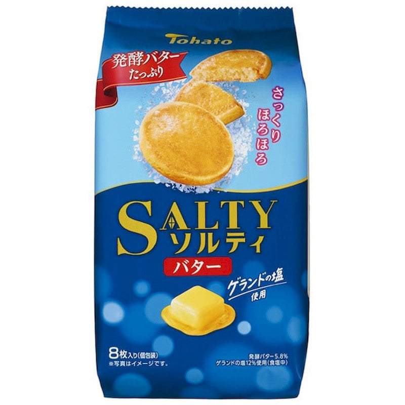 东鸠咸黄油饼干，格朗德海盐味 8片