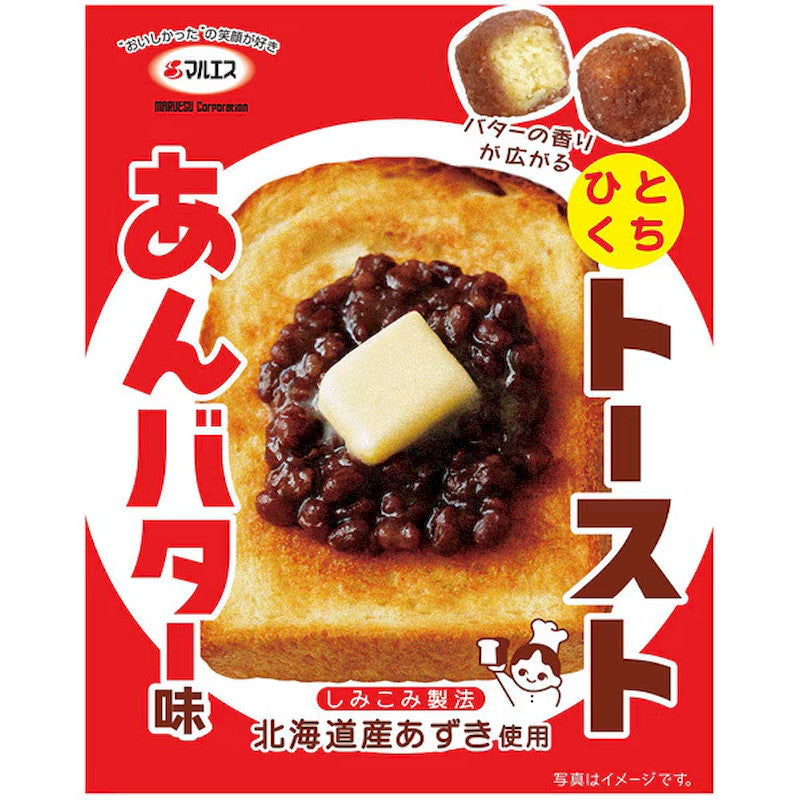 Maruesu Red Bean Butter Rusk 24g