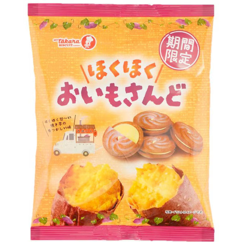 Takara Sweet Potato Cream Sandwich Biscuits 105g