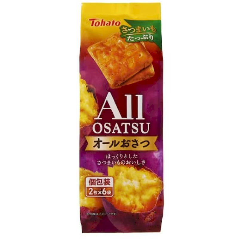 Tohato All Osatsu Sweet Potato 12 Pieces