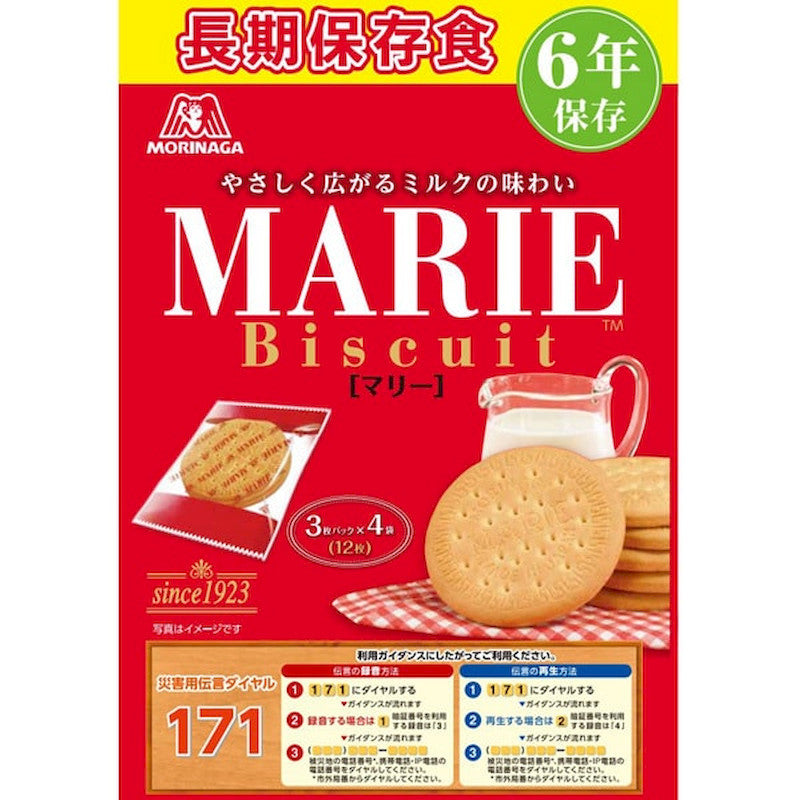 森永玛丽储存饼干 12片