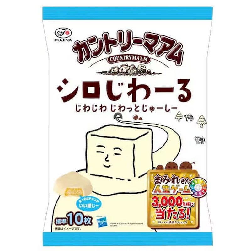Fujiya Country Ma'am White Chocolate Cookies 107g