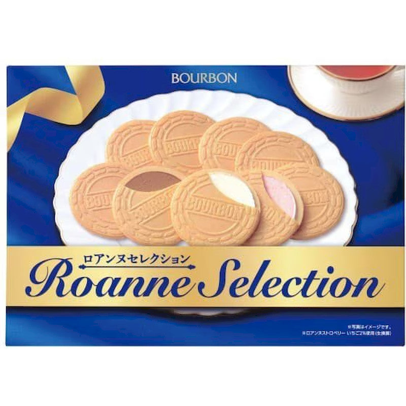 Bourbon Roanne Selection Wafer Cookies 28 Pieces