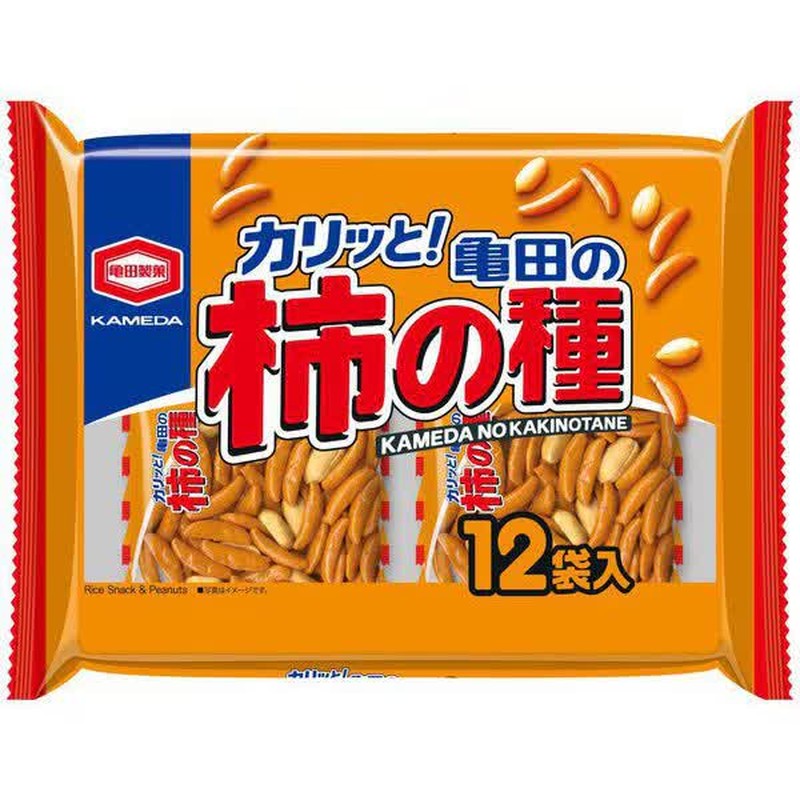 Kameda Seika Kameda Kakinotane (Persimmon Seeds) 12 bags, 360g