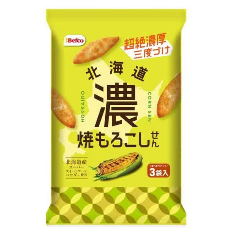 Kuriyama Rice Crackers N Hokkaido Rich Corn Crackers 51g