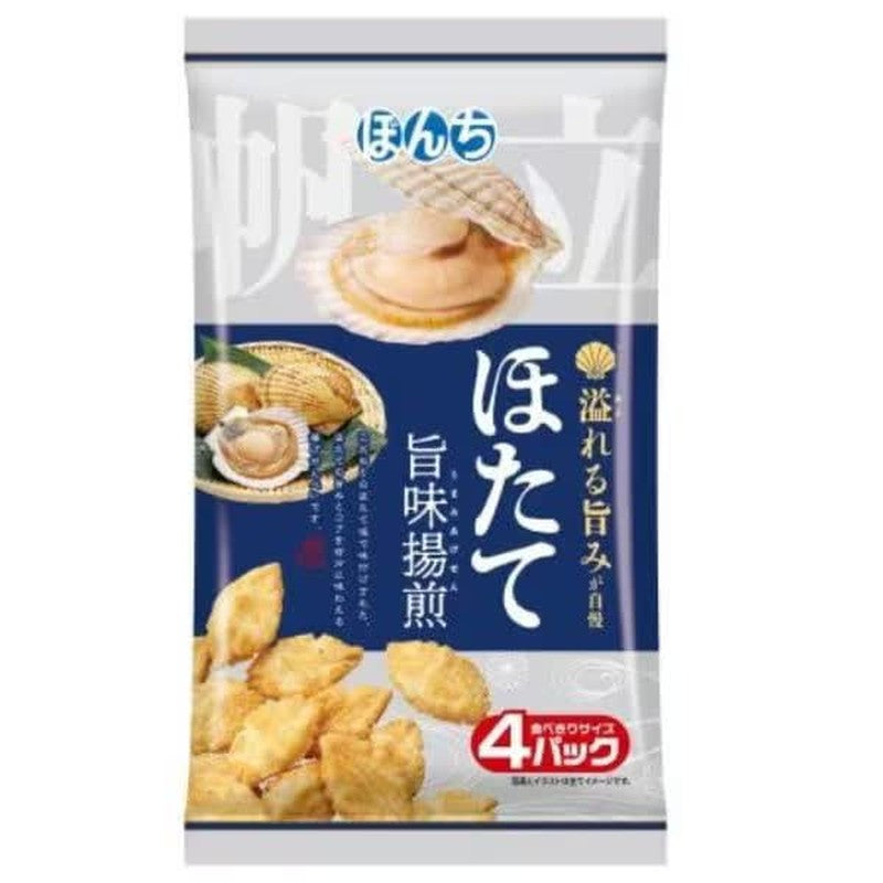 Bonchi Bonchi Deep-fried Scallops, 68g (4 bags)