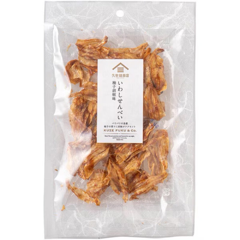 久世福 柚子胡椒味沙丁鱼脆饼 32克