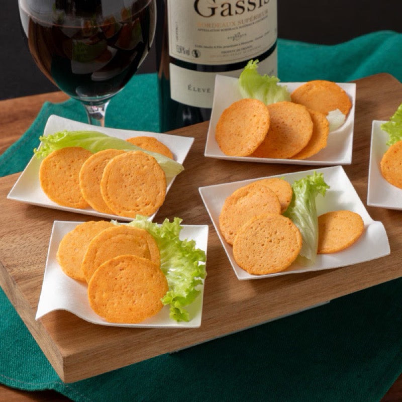 Sugi Seika Rich 3 Cheese Mentaiko Crackers 14g