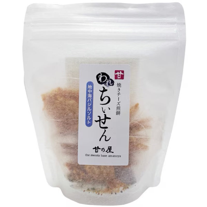 天乃屋 香脆鲜罗勒盐味薄脆饼 30克