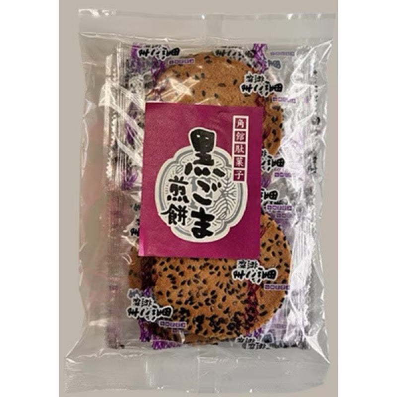 尤卡里堂制菓黑芝麻米饼 10片装