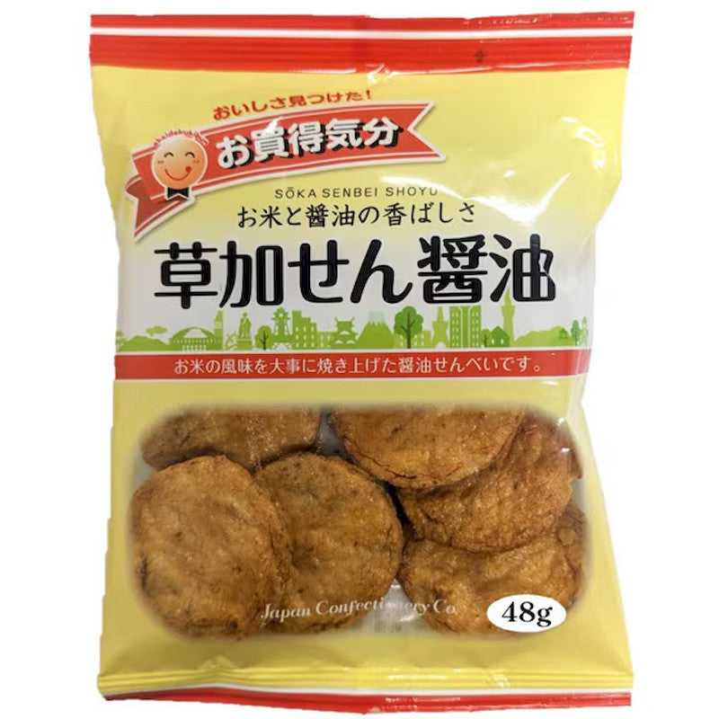 JCC 創價鮮醬油米菓 48克