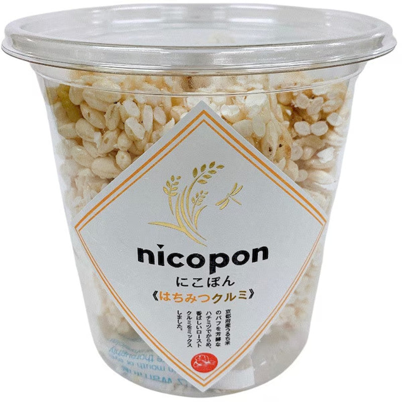 nicopon 蜂蜜核桃米通餅乾 75克
