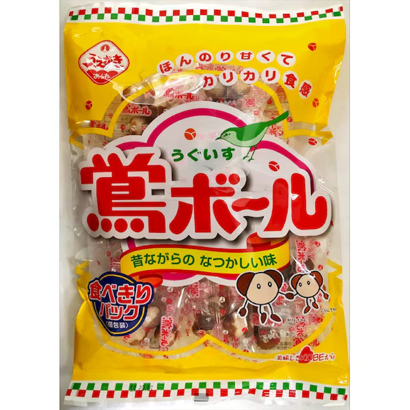 Uegaki Uguisu Ball Single-Serve Pack 80g