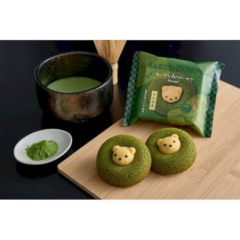 Adelie Little Forest Donut, Bear Uji Matcha 3pc