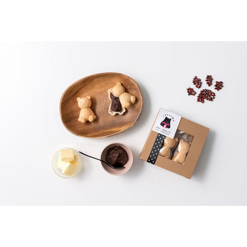 Adelie Bear DIY Anko Butter Monaka 2pc