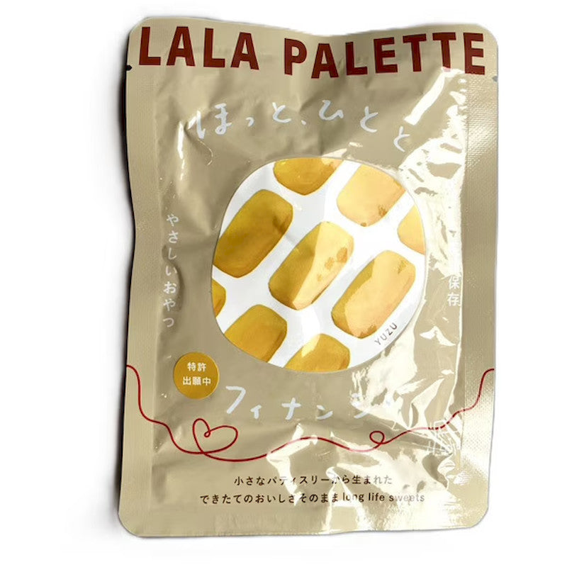 LALA PALETTE Retort Financier, Yuzu 3pc