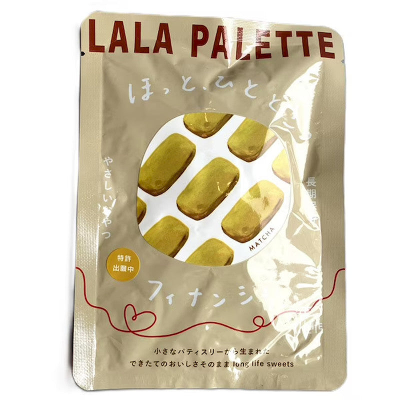 LALA PALETTE Retort Financier, Matcha Butter 3pc