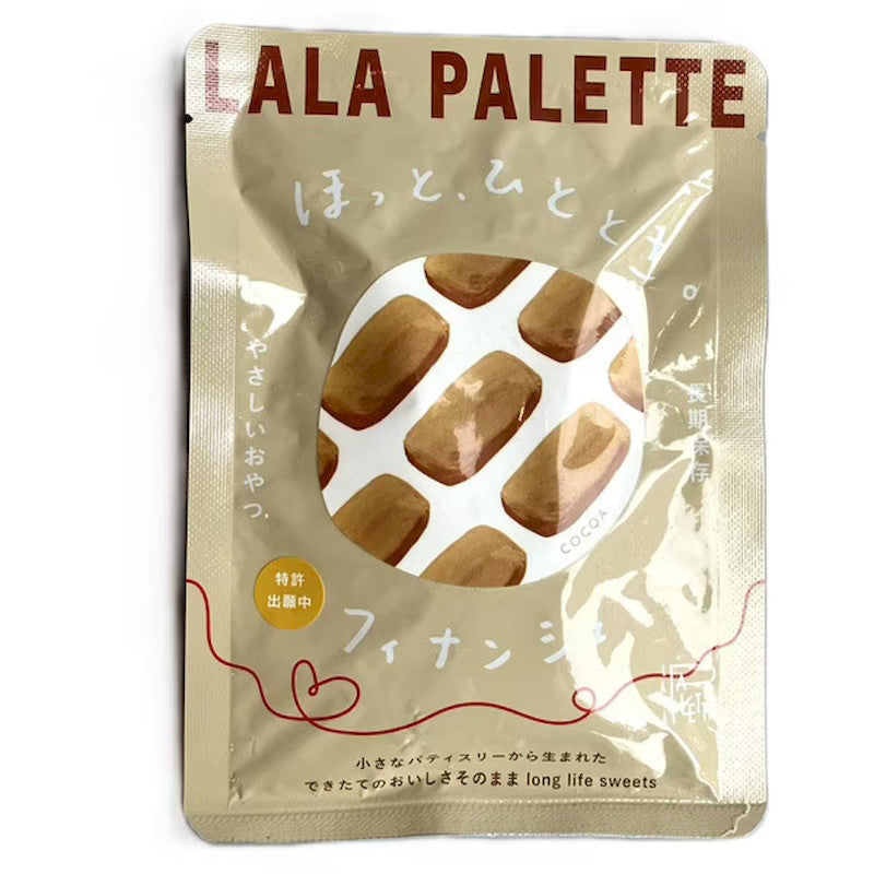 LALA PALETTE Retort Financier, Cocoa 3pc