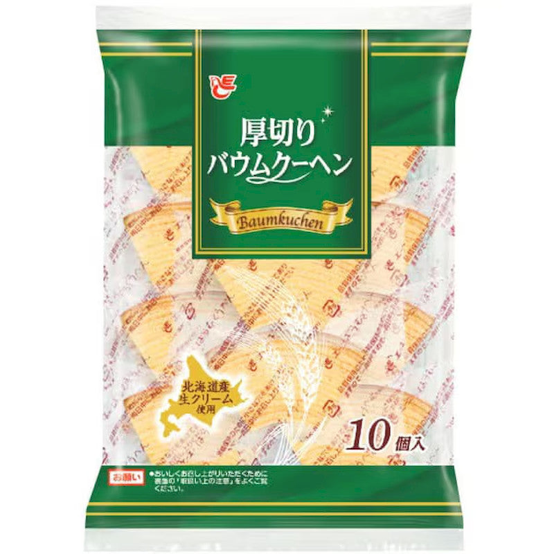 Ace Bakery Thick-Cut Baumkuchen 10 Pieces