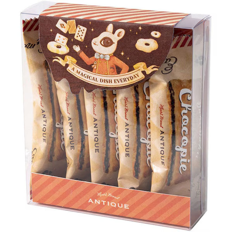 Heart Bread ANTIQUE Choco Pie 5 Pieces
