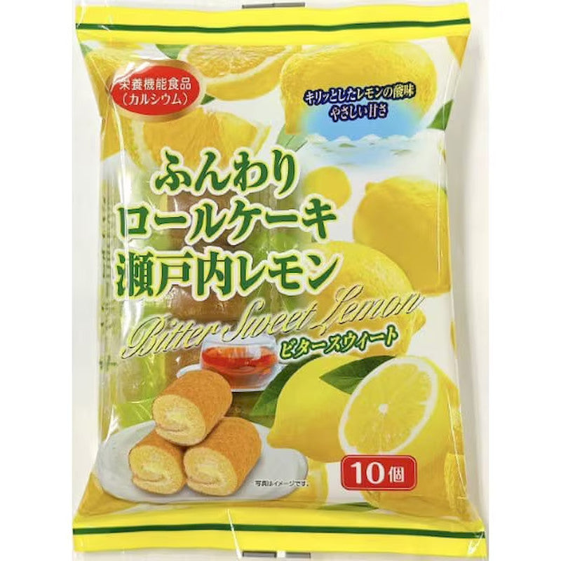 Roll Cake Setouchi Lemon Bittersweet 10pcs