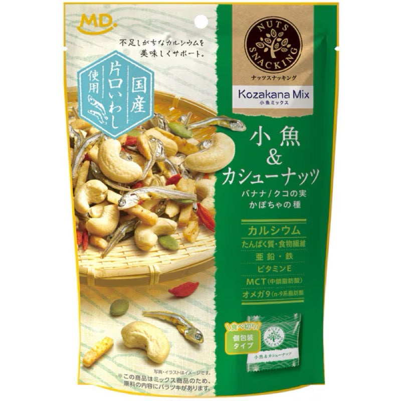 MD Holdings KM Small Fish Cashew Snack Mix 70g