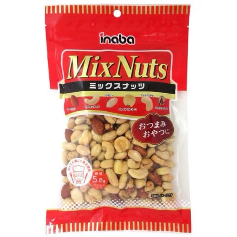 Inaba Peanuts Large Bag Mixed Nuts 255g