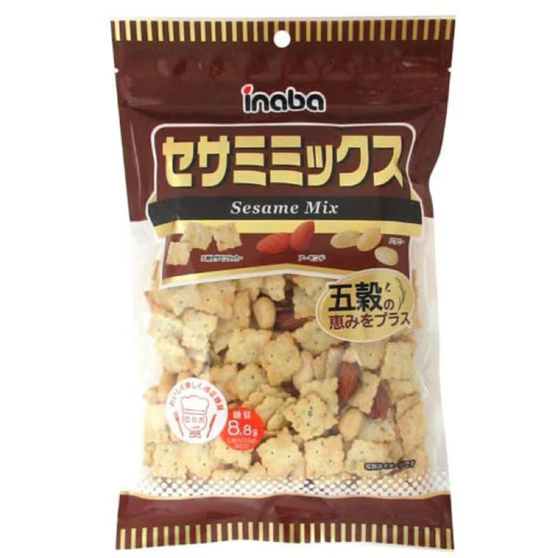 Inaba Peanuts Sesame Cracker Nut Mix 262g