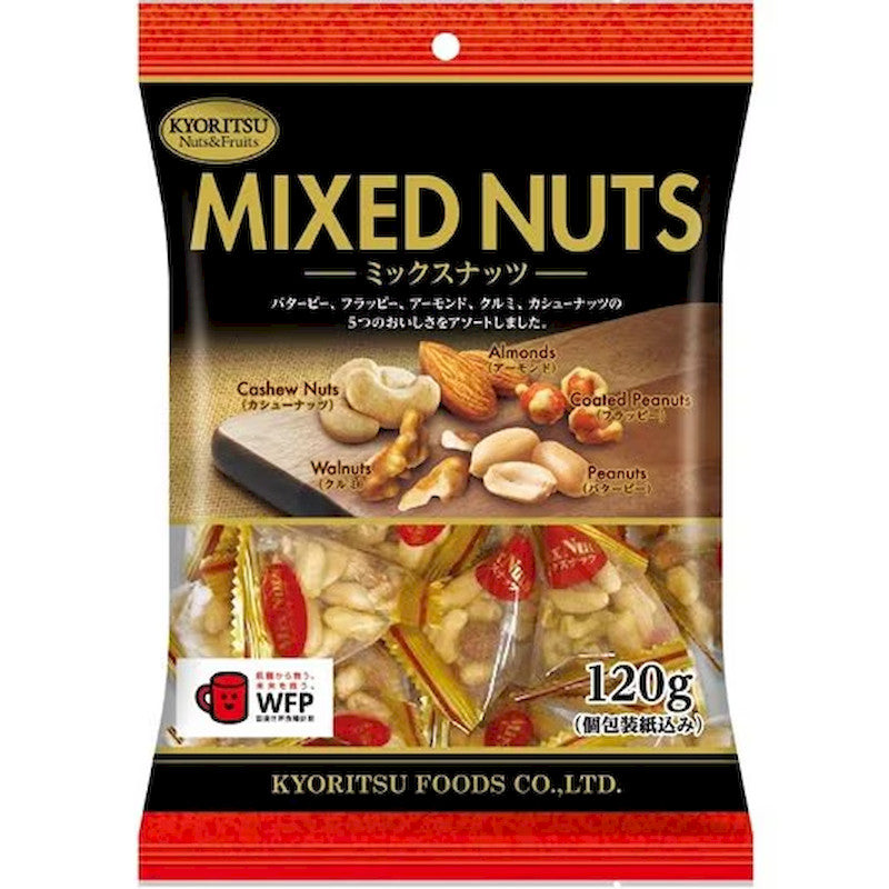 Kyoritsu 盐焗混合坚果 5种口味 120克