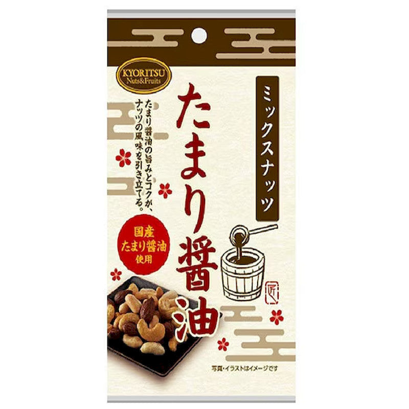 共立食品 鲣鱼酱油风味混合坚果 25克