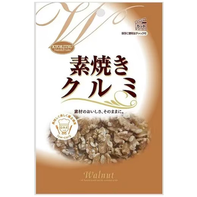 Kyoritsu 無鹽烘烤核桃 65克