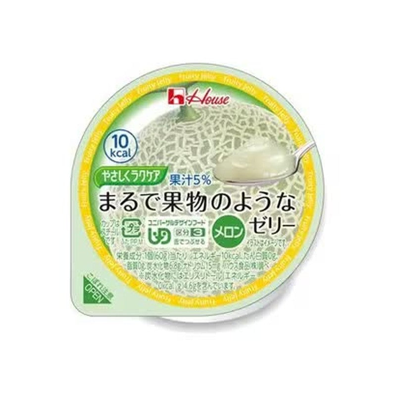 House Foods 温和乳木果冻 蜜瓜味 60g [果冻]