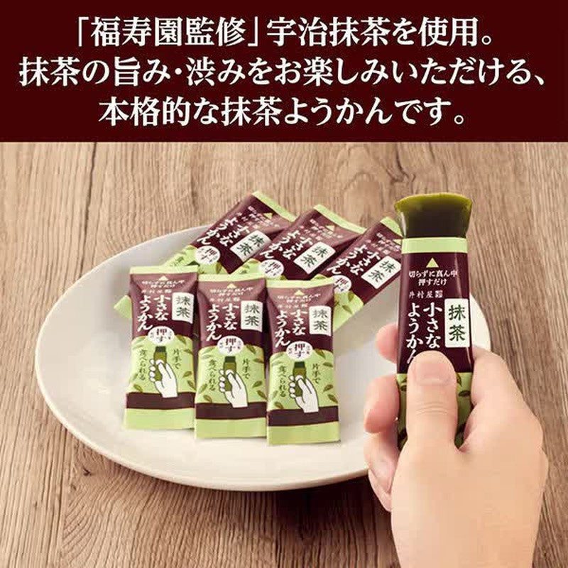 Imuraya Small Yokan that can be eaten with one hand, Matcha, 98g (14g x 7 sticks)
