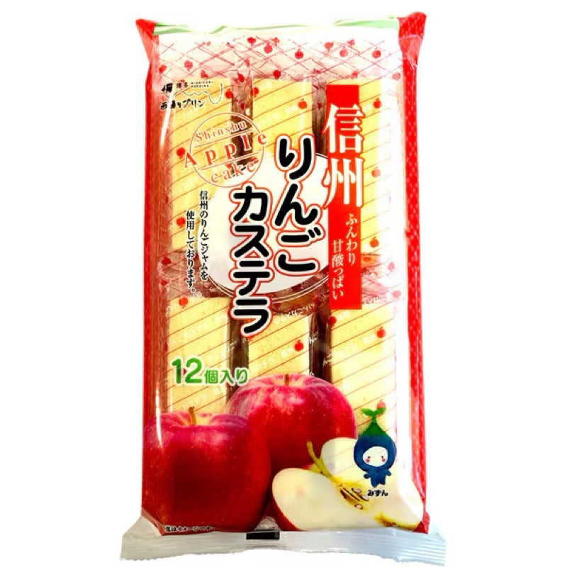 Nishitohri Pudding Shinshu Apple Castella 12 Count