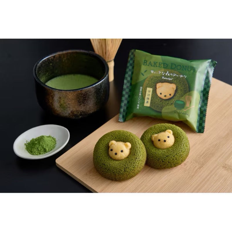阿德利森林小熊宇治抹茶甜甜圈 1个