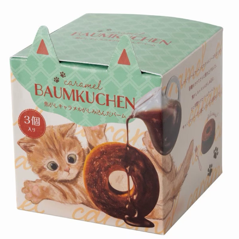 Adelie Burnt Caramel Soaked Baumkuchen 3 pieces