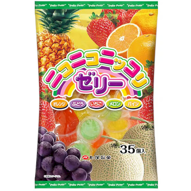 Nanao Seika Smiley Jelly, 5-Flavor 35pc