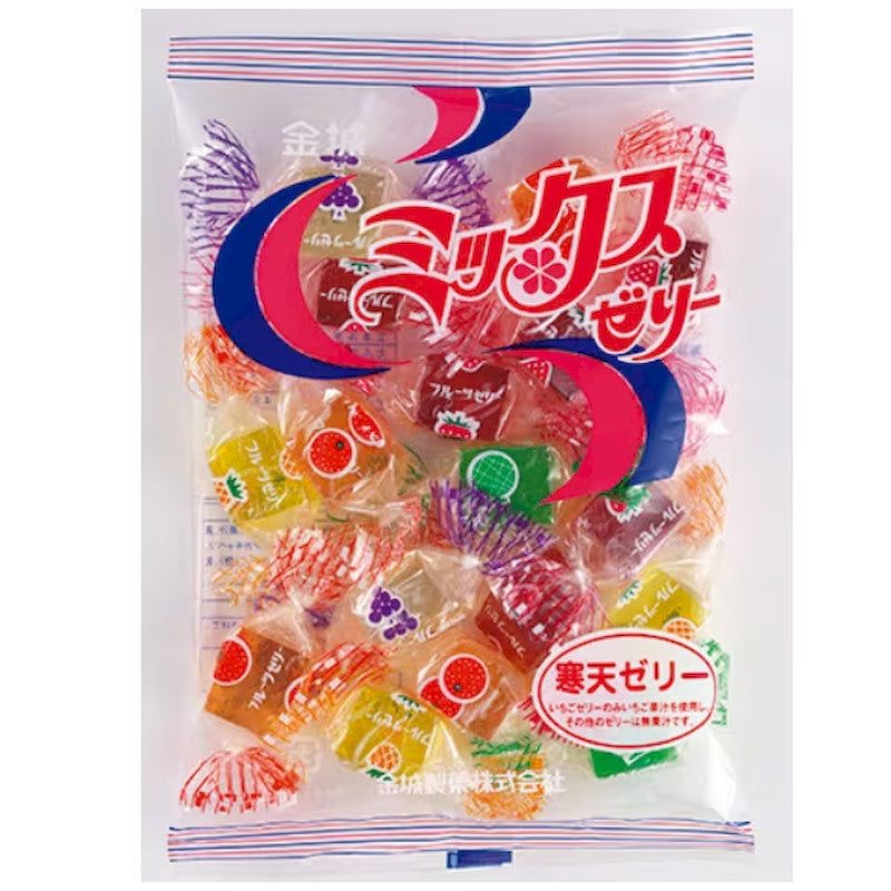 Kinjo Seika Mix Kanten Jelly, 5-Flavor 175g
